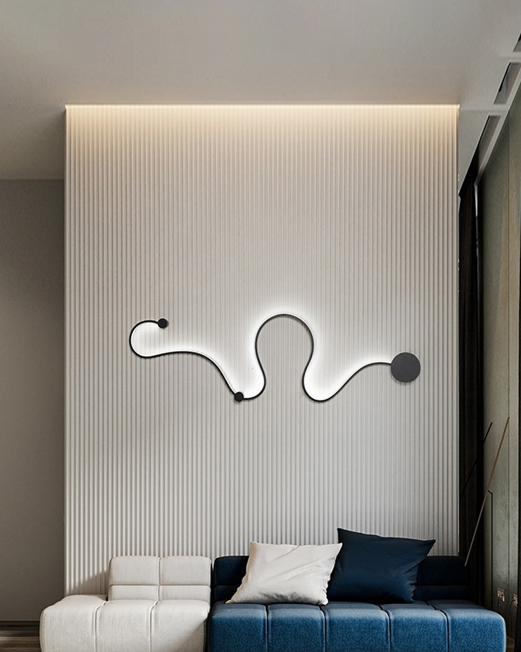 Aplique de pared LED WOMO Long Snake-WM6017
