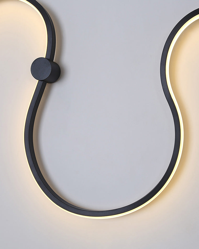 Aplique de pared LED WOMO Long Snake-WM6017