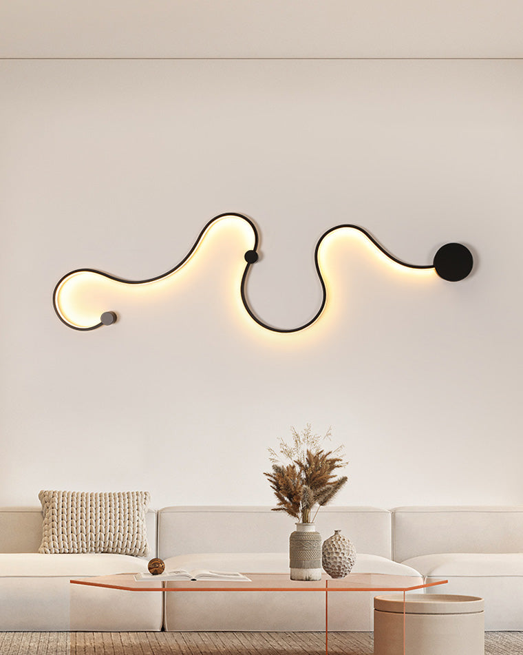 Aplique de pared LED WOMO Long Snake-WM6017