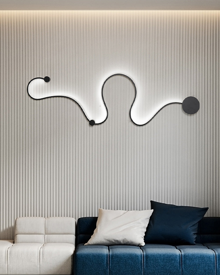 Aplique de pared LED WOMO Long Snake-WM6017