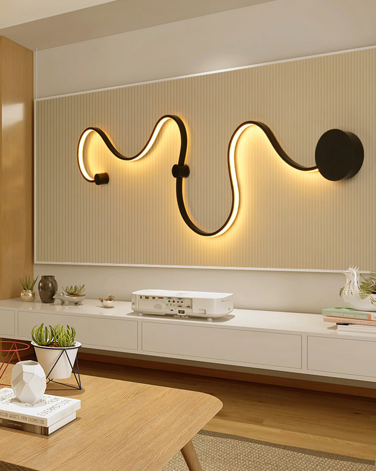 Aplique de pared LED WOMO Long Snake-WM6017