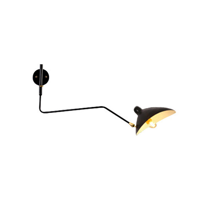Aplique de pared articulado giratorio de doble brazo WOMO-WM6024