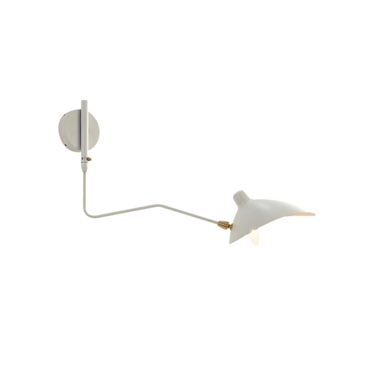 Aplique de pared articulado giratorio de doble brazo WOMO-WM6024