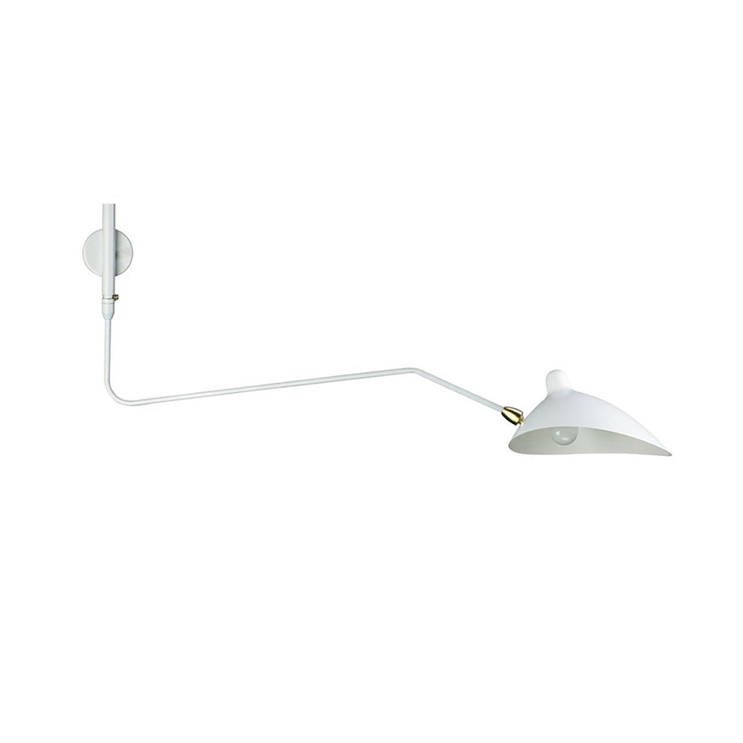 Aplique de pared articulado giratorio de doble brazo WOMO-WM6024
