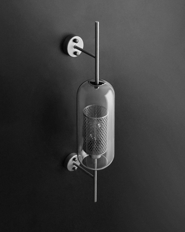 WOMO Aplique de pared industrial Hurricane - WM6031