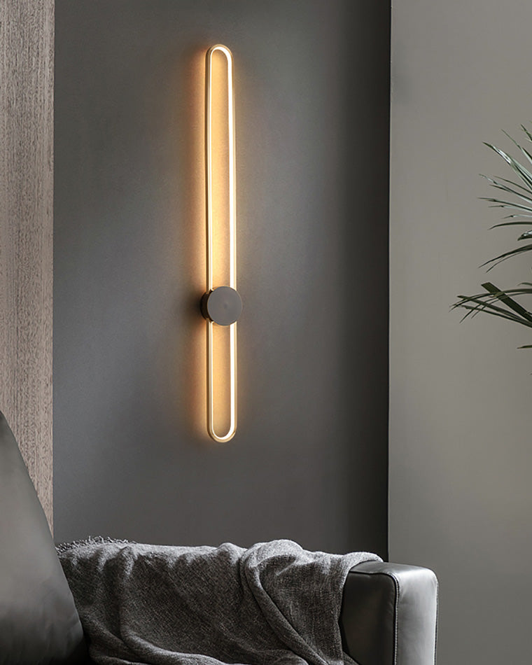 WOMO Aplique de pared LED ovalado largo - WM6032