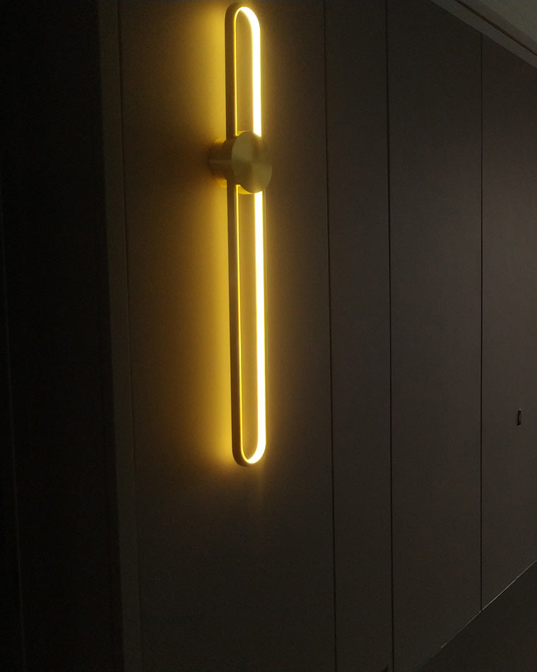 WOMO Aplique de pared LED ovalado largo - WM6032