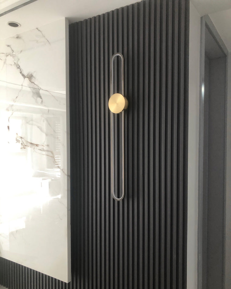 WOMO Aplique de pared LED ovalado largo - WM6032
