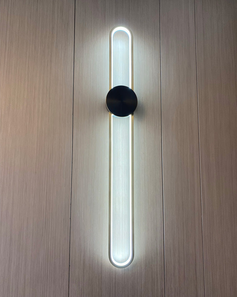 WOMO Aplique de pared LED ovalado largo - WM6032
