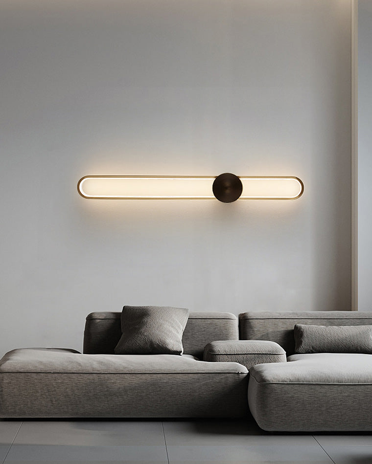 WOMO Aplique de pared LED ovalado largo - WM6032
