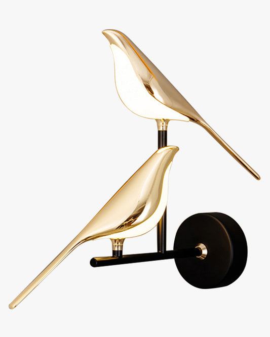 WOMO Aplique de pared Gold Birds - WM6033