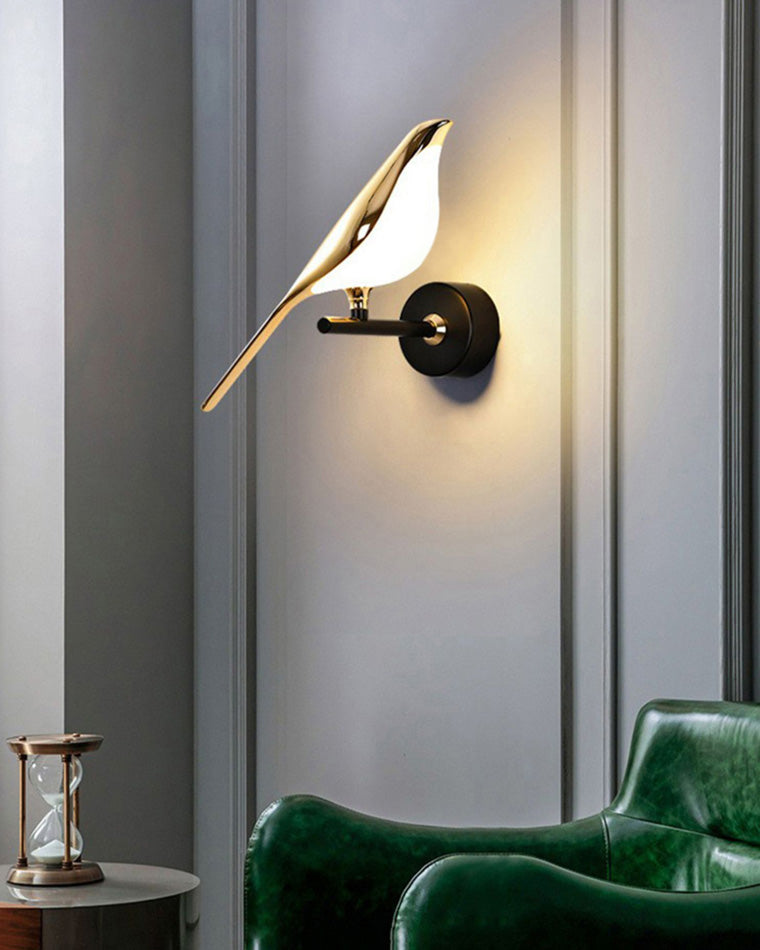 WOMO Gold Birds Wall Sconce - WM6033