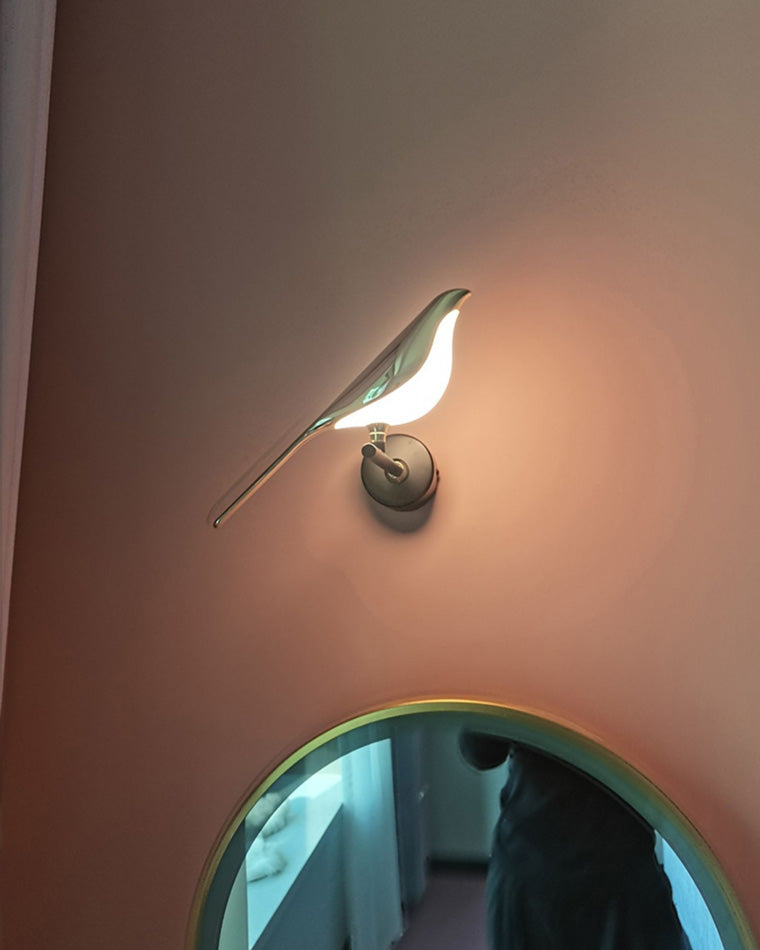 WOMO Gold Birds Wall Sconce - WM6033