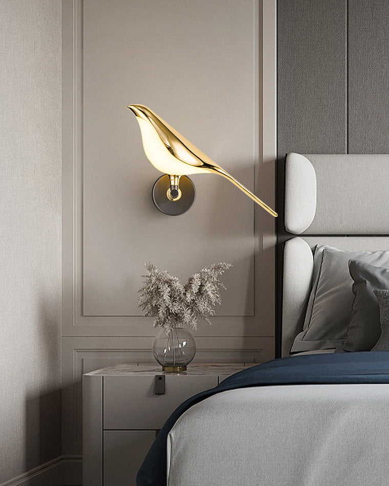 WOMO Gold Birds Wall Sconce - WM6033
