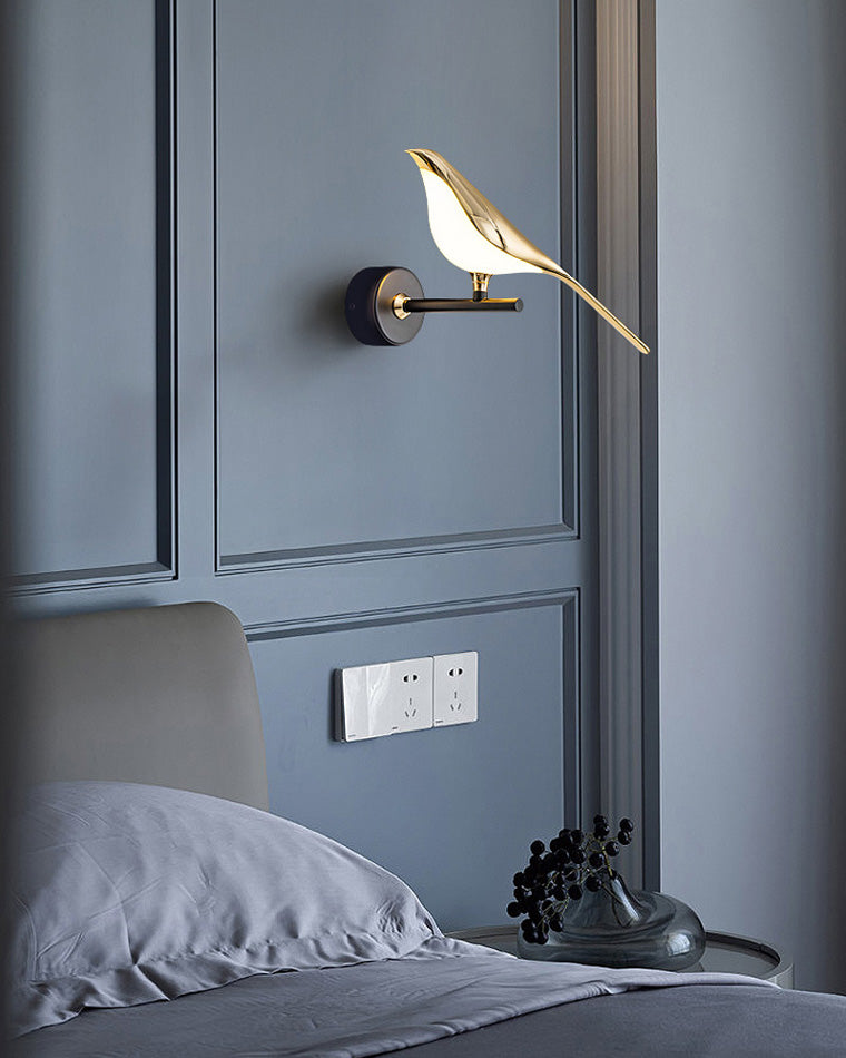 WOMO Gold Birds Wall Sconce - WM6033