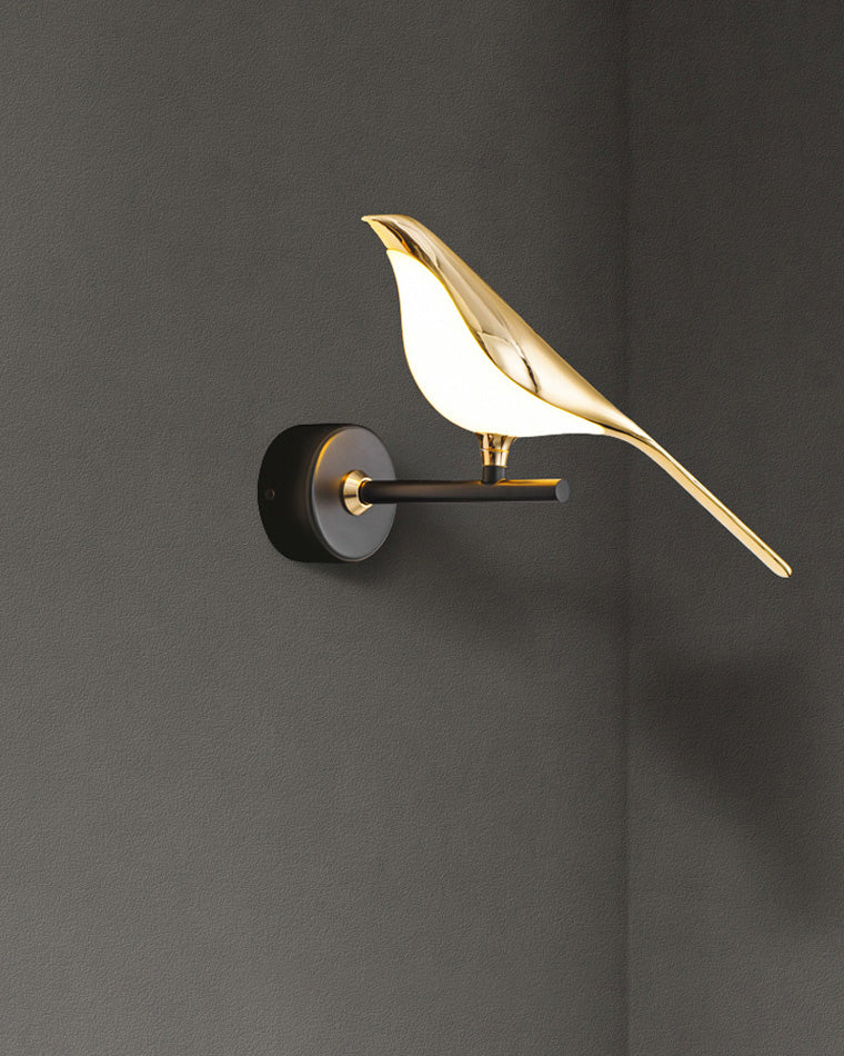 WOMO Gold Birds Wall Sconce - WM6033