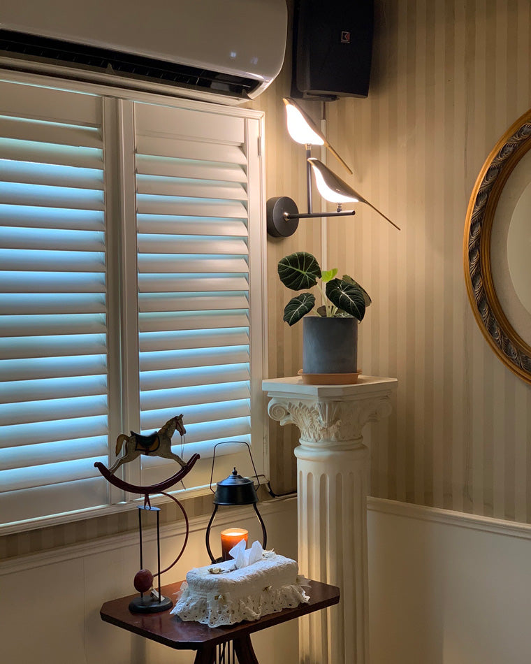 WOMO Gold Birds Wall Sconce - WM6033