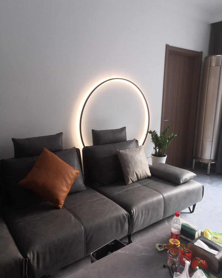 Aplique de pared circular grande WOMO - WM6040