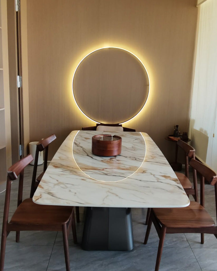 Aplique de pared circular grande WOMO - WM6040