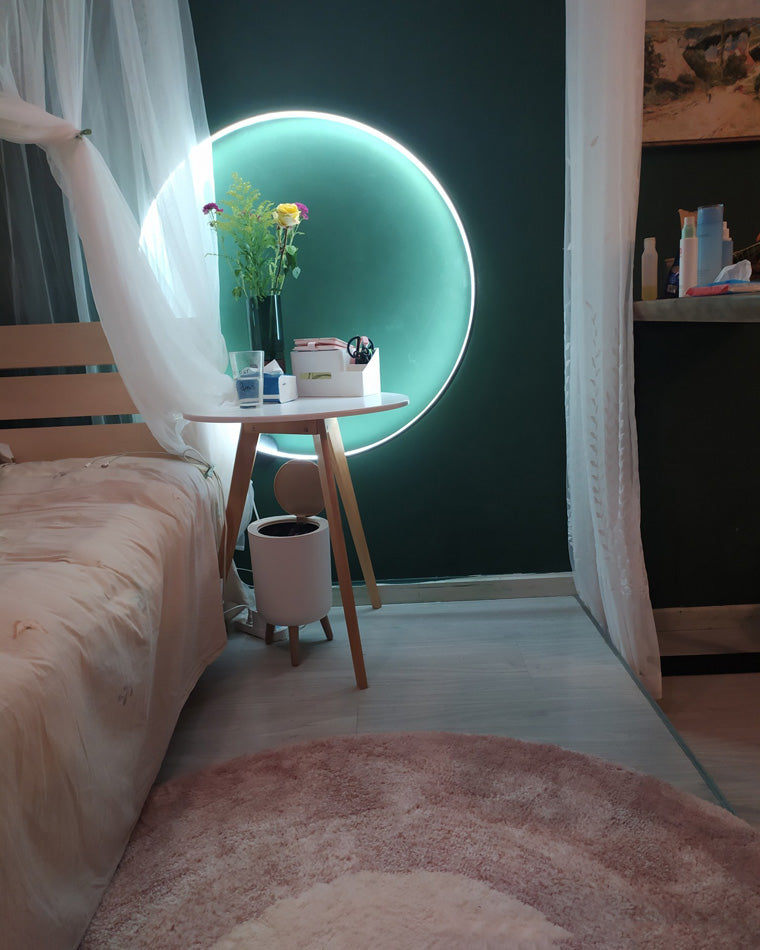 Aplique de pared circular grande WOMO - WM6040