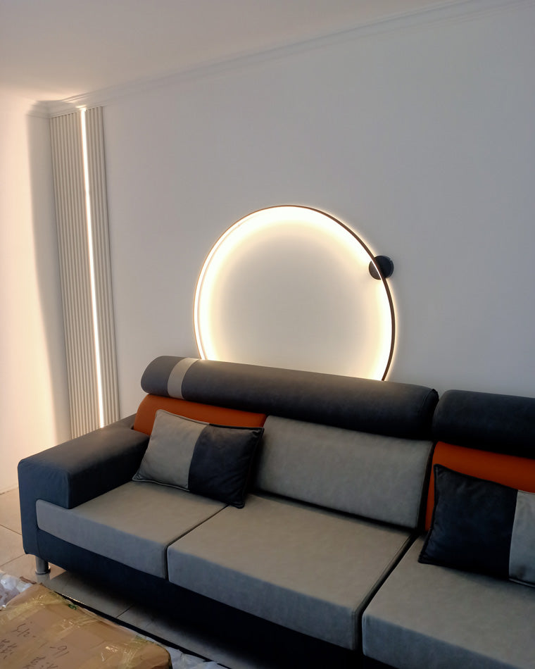 Aplique de pared circular grande WOMO - WM6040