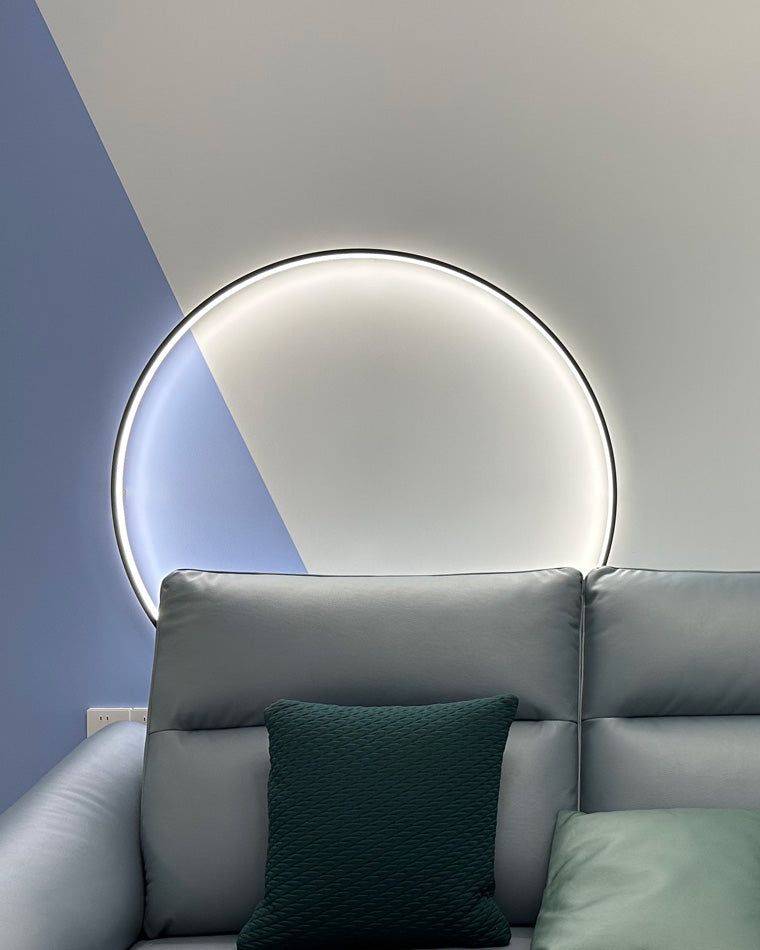 Aplique de pared circular grande WOMO - WM6040