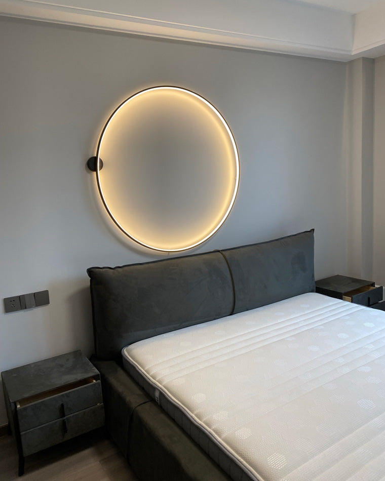 Aplique de pared circular grande WOMO - WM6040
