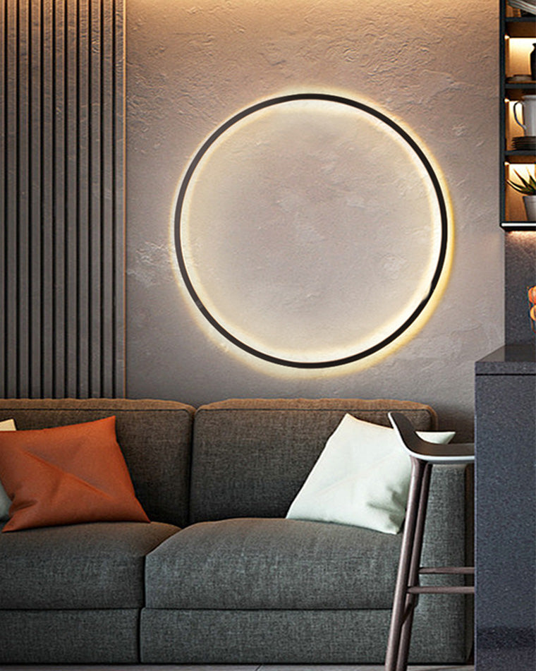 Aplique de pared circular grande WOMO - WM6040