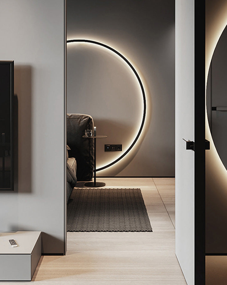 Aplique de pared circular grande WOMO - WM6040