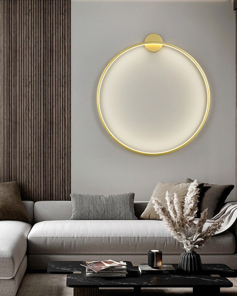 Aplique de pared circular grande WOMO - WM6040