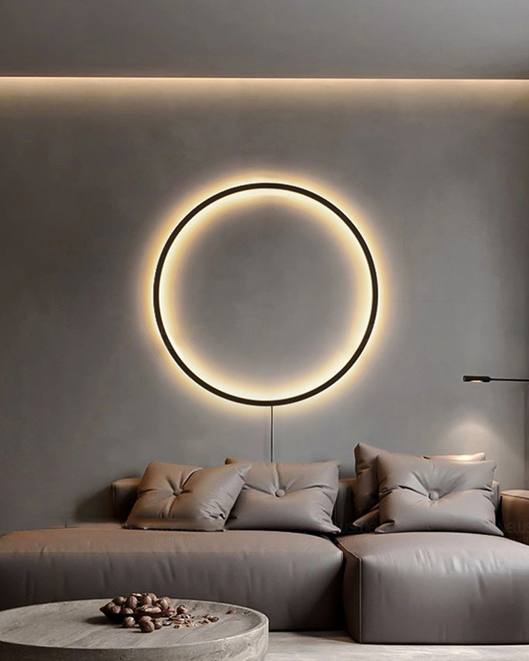 Aplique de pared circular grande WOMO - WM6040