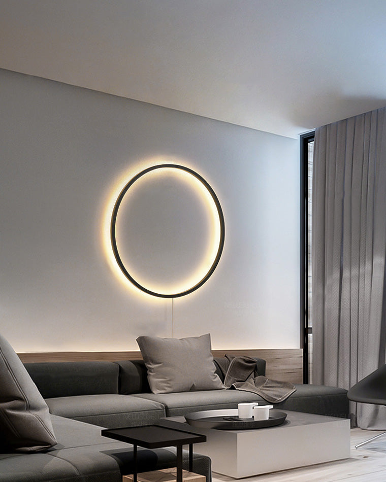Aplique de pared circular grande WOMO - WM6040