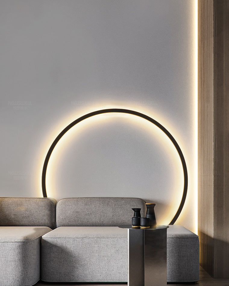 Aplique de pared circular grande WOMO - WM6040