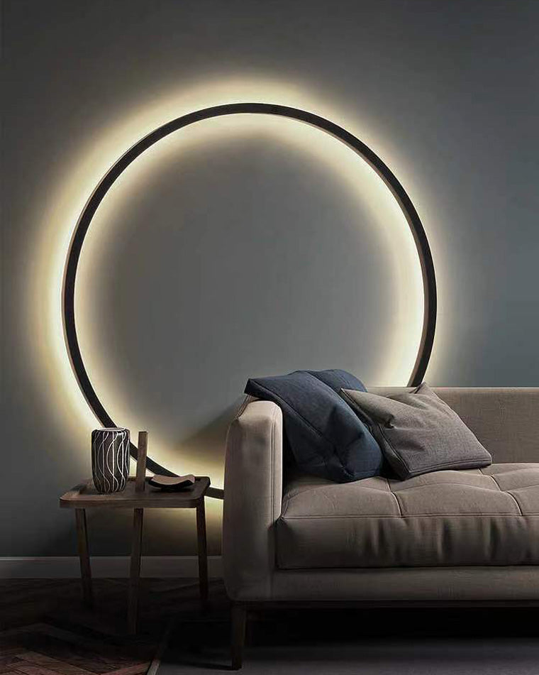 Aplique de pared circular grande WOMO - WM6040
