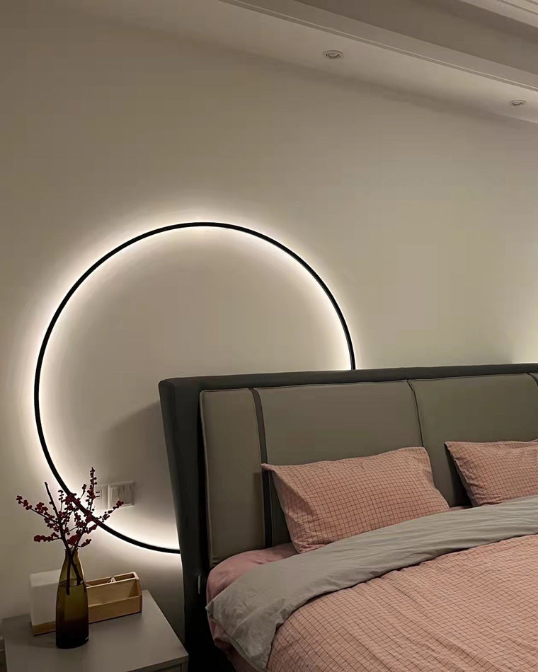 Aplique de pared circular grande WOMO - WM6040