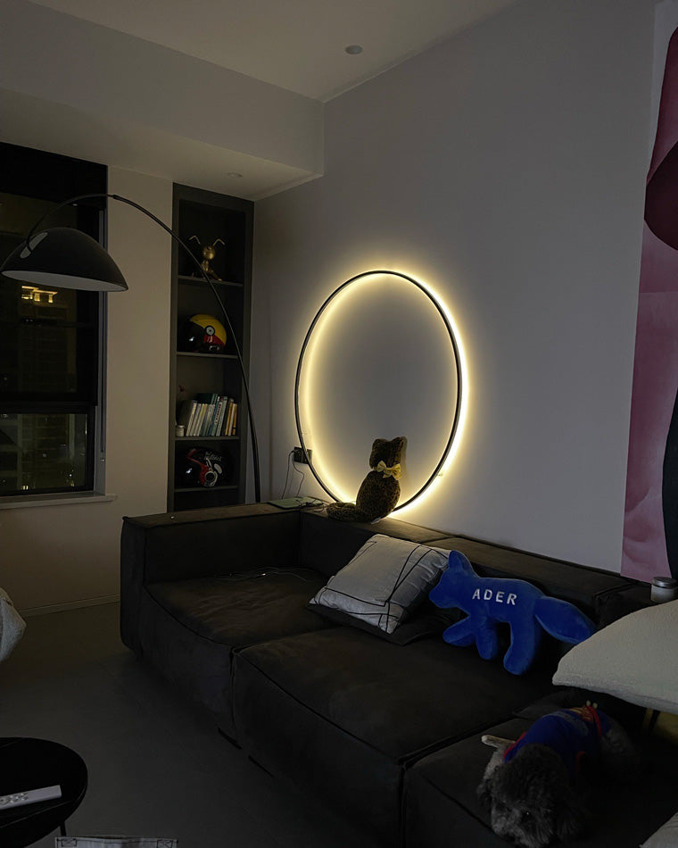 Aplique de pared circular grande WOMO - WM6040