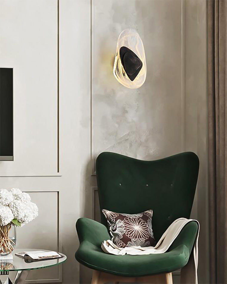 WOMO Sculptural wall light with water ripples - WM6041