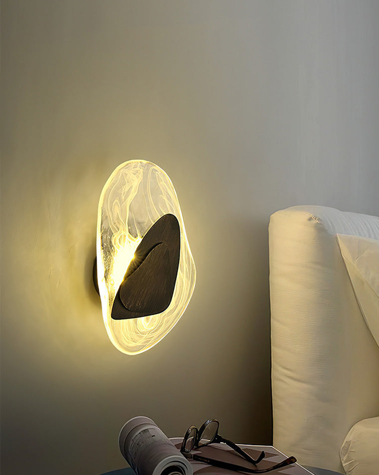 WOMO Sculptural wall light with water ripples - WM6041