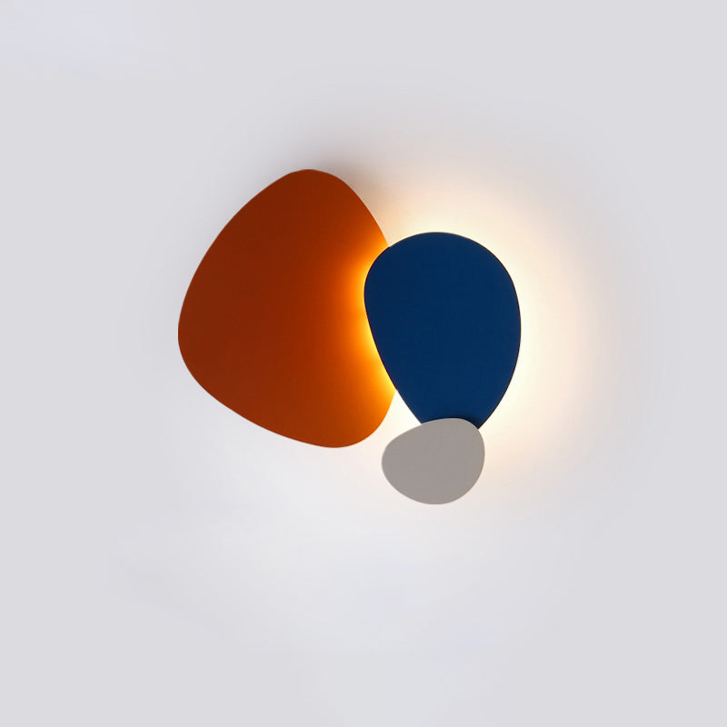 WOMO Aplique de pared con arte escultural colorido - WM6079