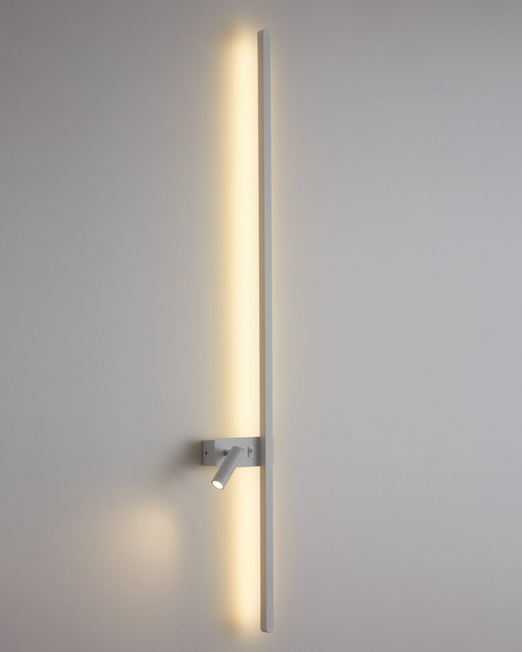 WOMO Aplique de pared lineal largo conmutable con foco - WM6068