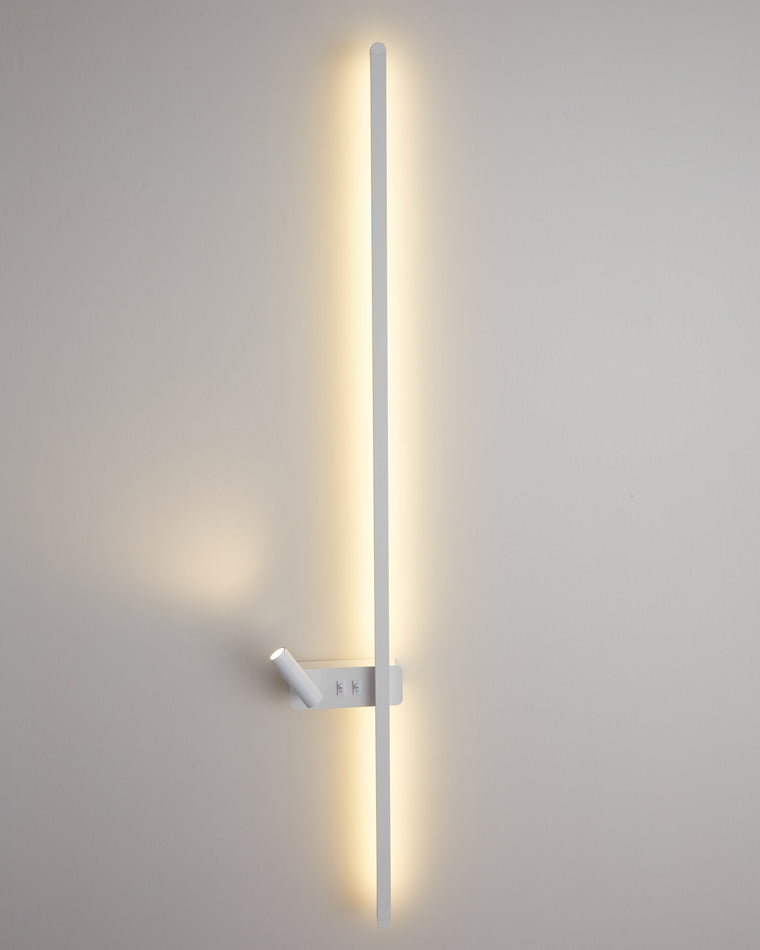 WOMO Aplique de pared lineal largo conmutable con foco - WM6068