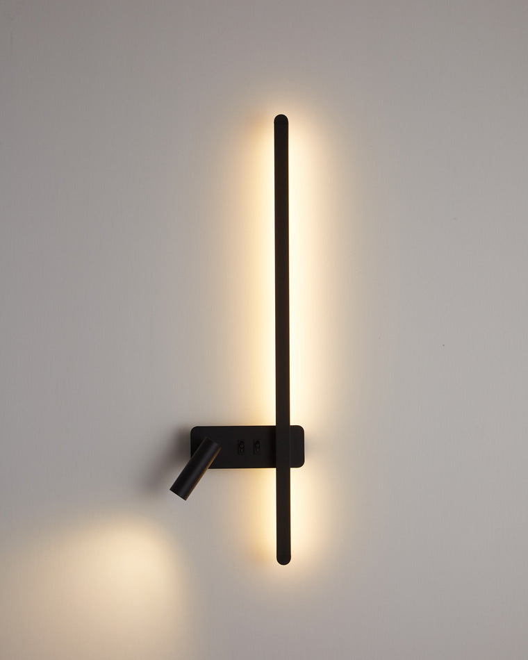 WOMO Aplique de pared lineal largo conmutable con foco - WM6068