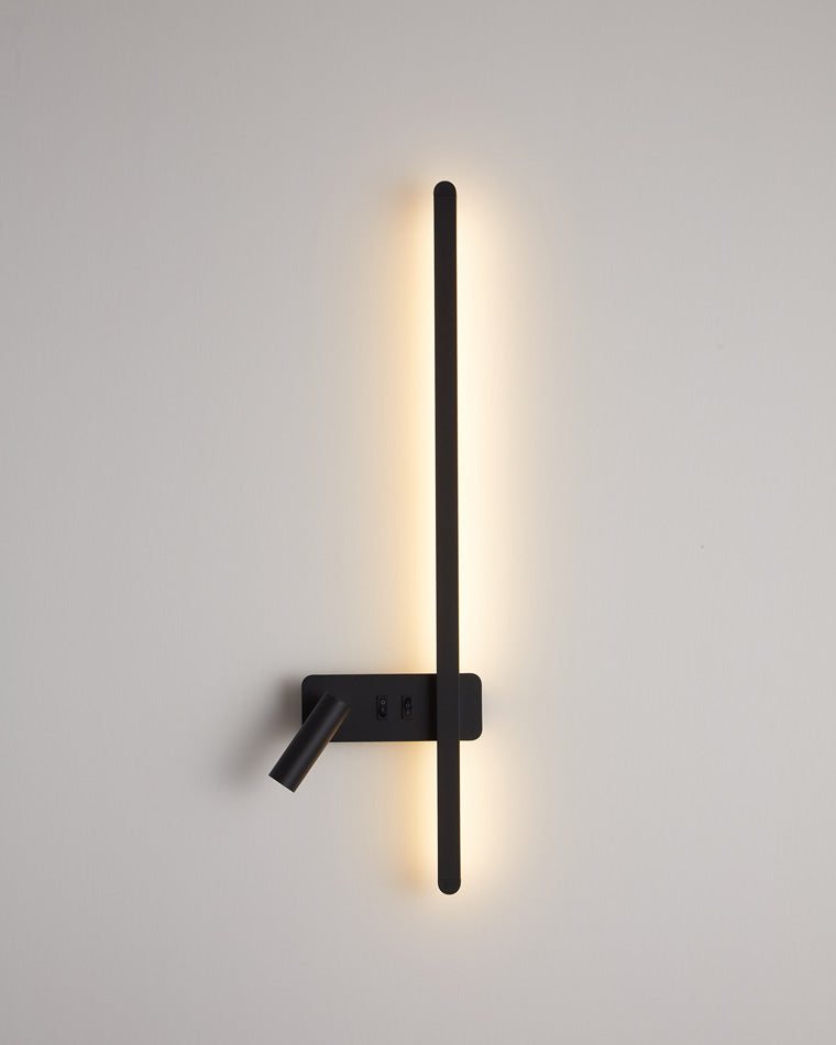 WOMO Aplique de pared lineal largo conmutable con foco - WM6068