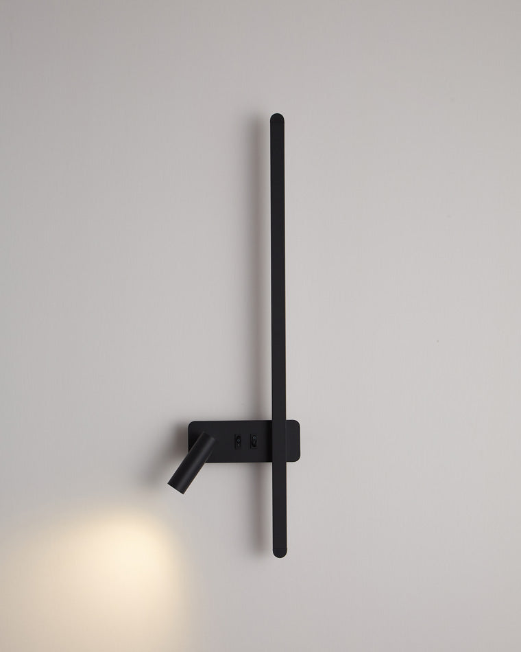 WOMO Aplique de pared lineal largo conmutable con foco - WM6068