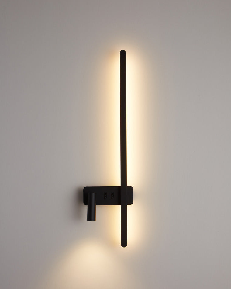 WOMO Aplique de pared lineal largo conmutable con foco - WM6068