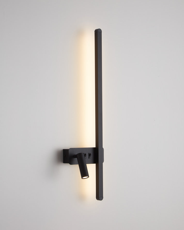 WOMO Aplique de pared lineal largo conmutable con foco - WM6068