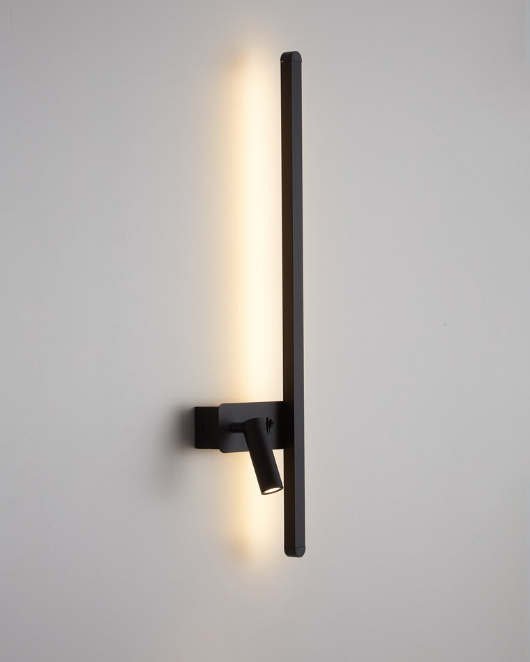 WOMO Aplique de pared lineal largo conmutable con foco - WM6068