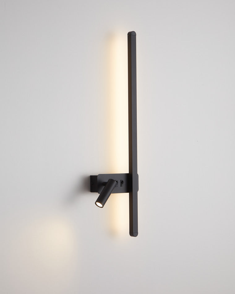 WOMO Aplique de pared lineal largo conmutable con foco - WM6068
