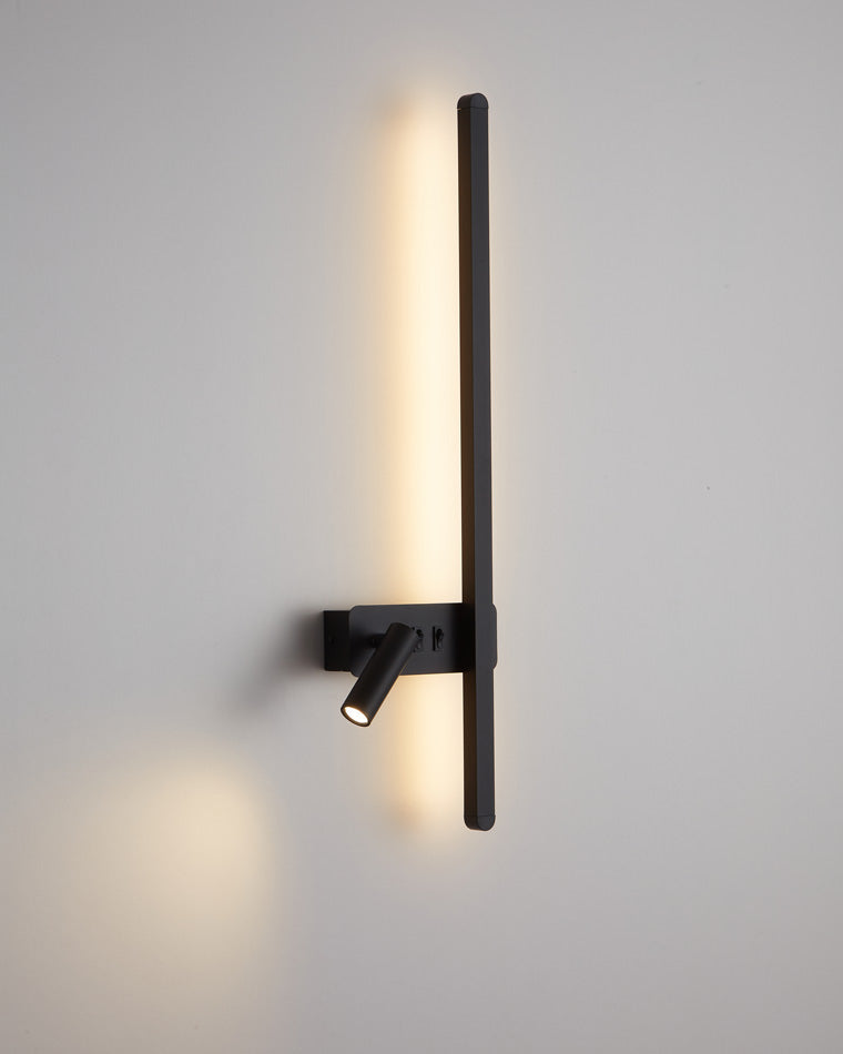 WOMO Aplique de pared lineal largo conmutable con foco - WM6068