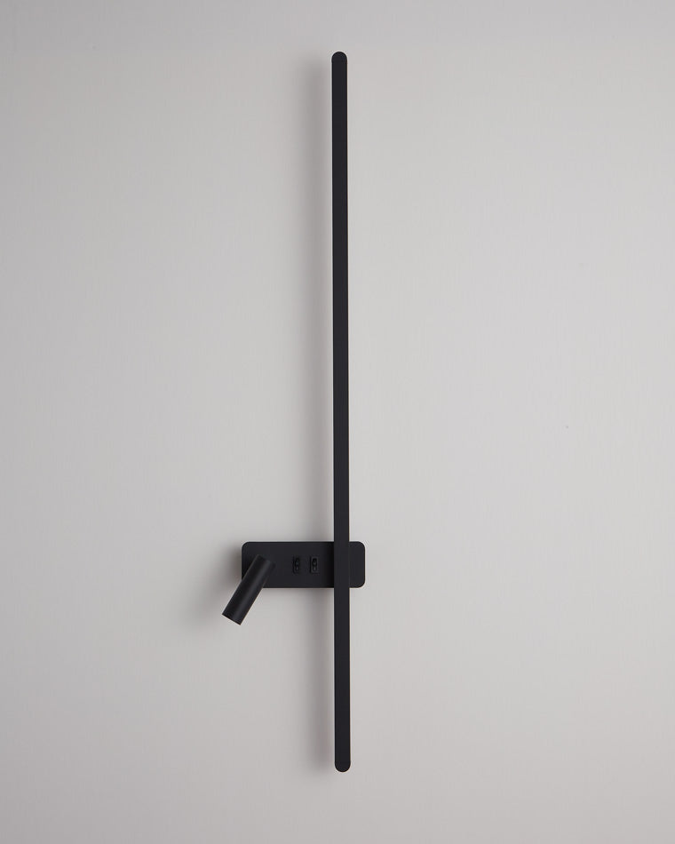 WOMO Aplique de pared lineal largo conmutable con foco - WM6068
